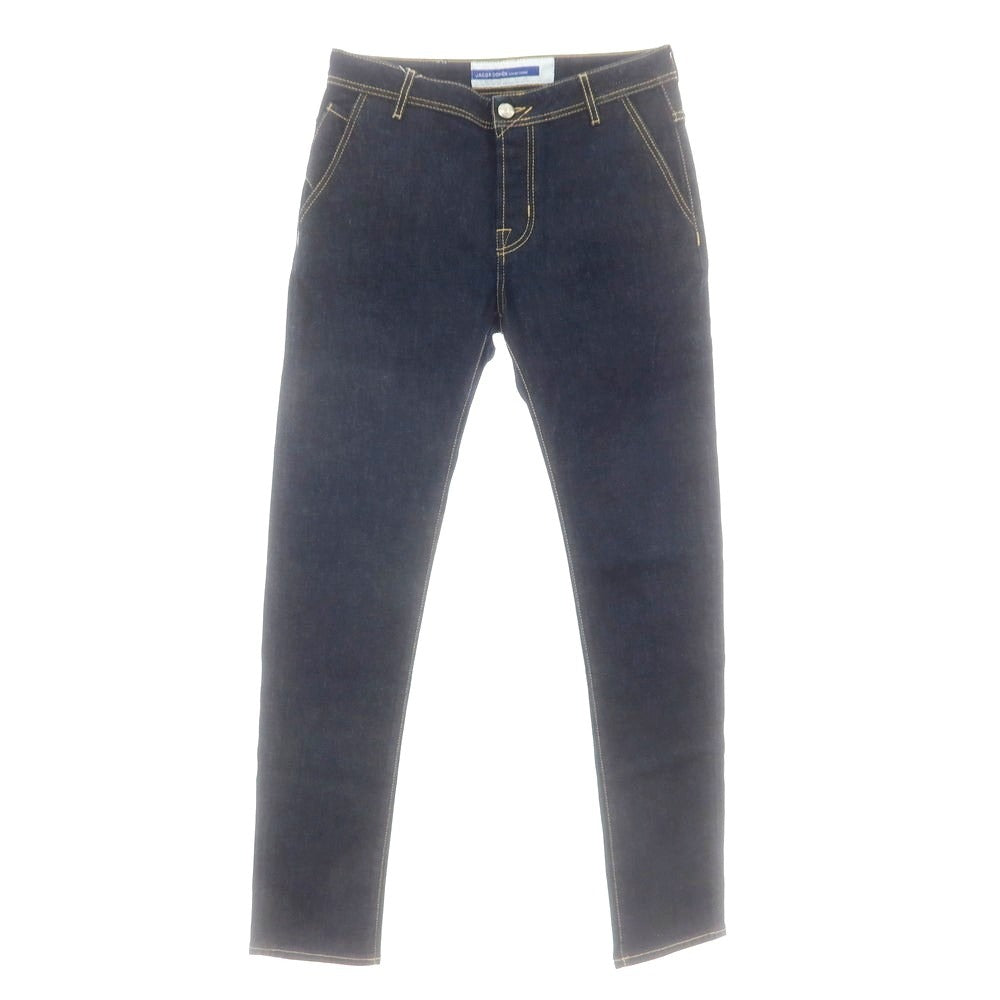 【新品】ヤコブコーエン JACOB COHEN LENNY ストレッチ デニムパンツ ジーンズ ネイビー【 34 】【 状態ランクN 】【 メンズ 】