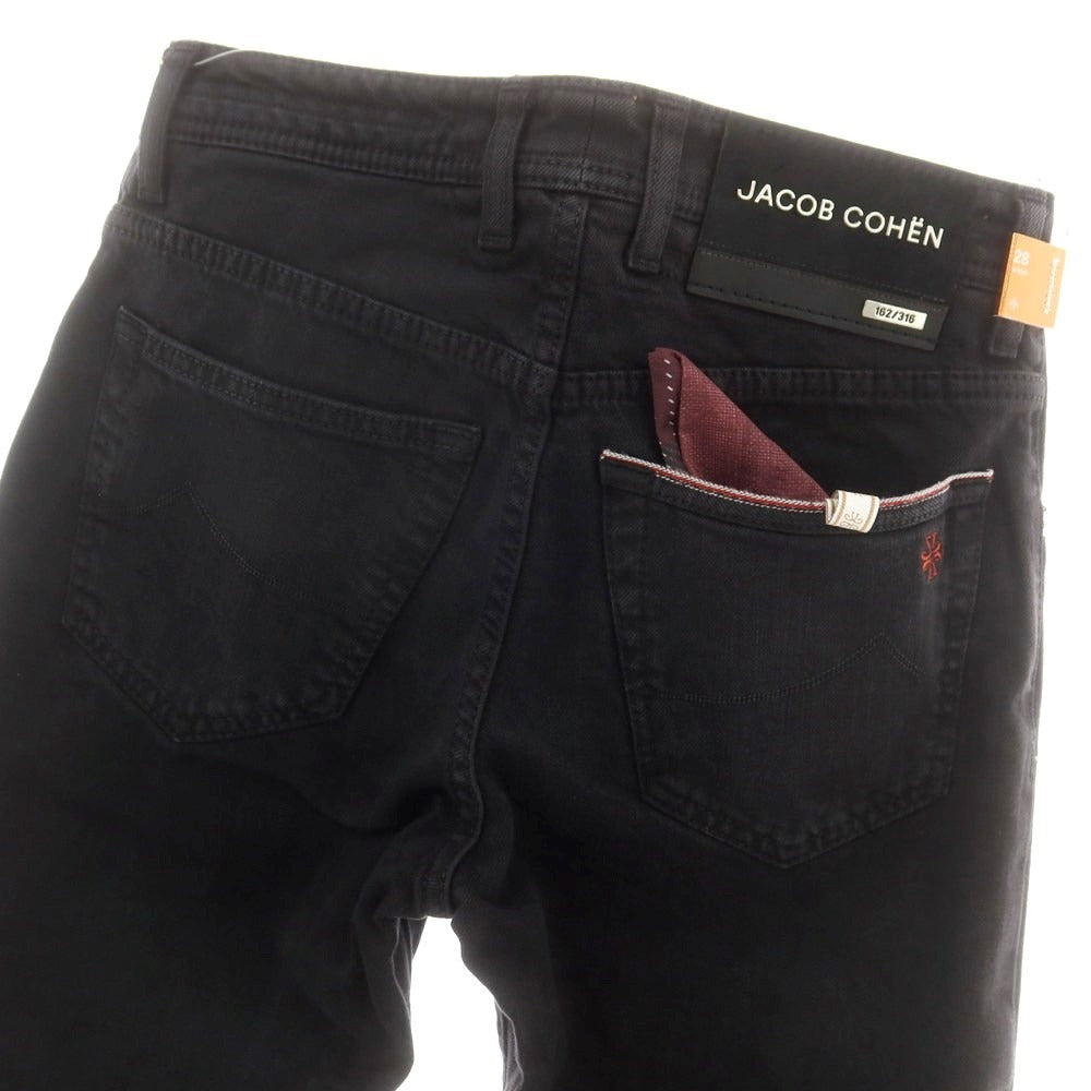 【新品】ヤコブコーエン JACOB COHEN BARD LTD ストレッチ デニムパンツ ジーンズ ブラック【 28 】【 状態ランクN 】【 メンズ 】