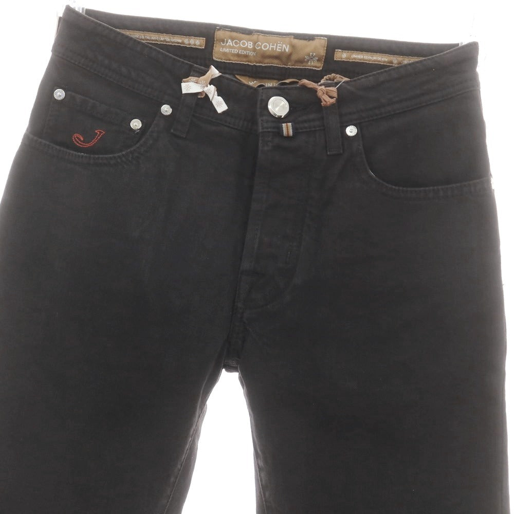 【新品】ヤコブコーエン JACOB COHEN BARD LTD ストレッチ デニムパンツ ジーンズ ブラック【 29 】【 状態ランクN 】【 メンズ 】