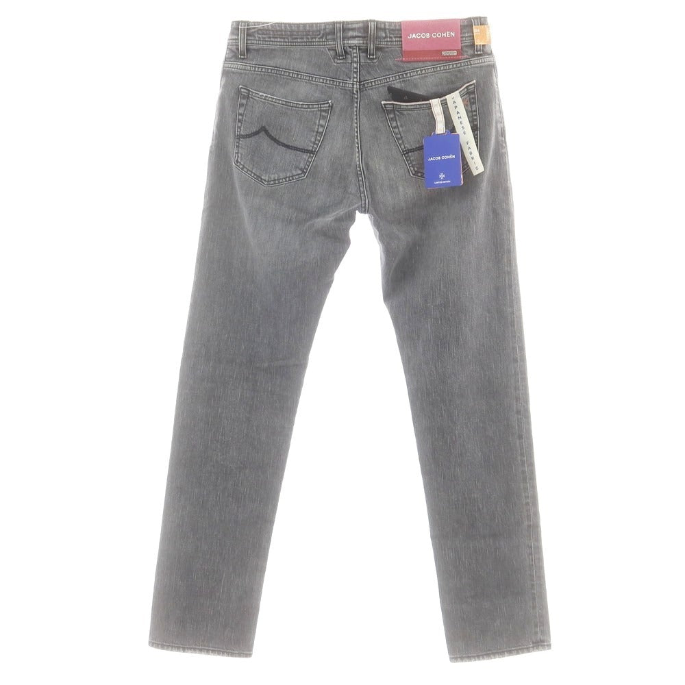 【新品】ヤコブコーエン JACOB COHEN NICK LTD ストレッチ デニムパンツ ジーンズ グレー【 34 】【 状態ランクN 】【 メンズ 】