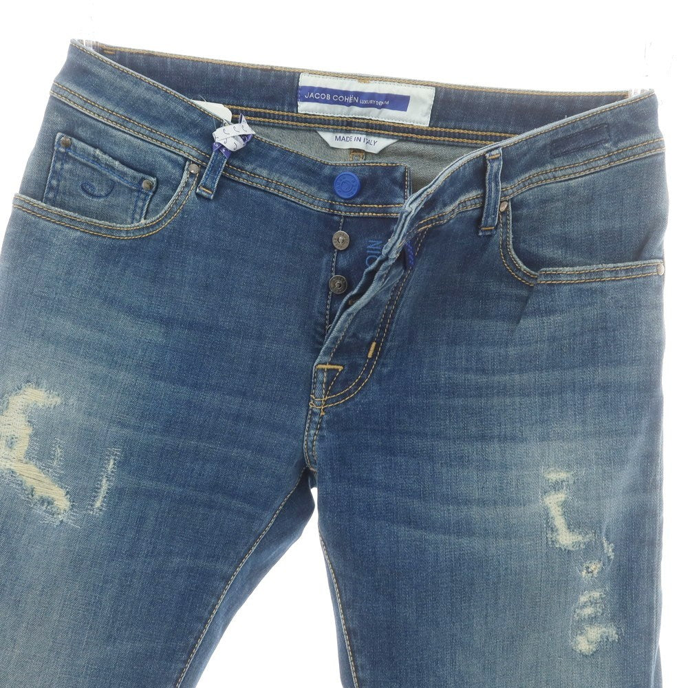 【新品】ヤコブコーエン JACOB COHEN NICK SLIM ストレッチ デニムパンツ ジーンズ ブルー【 34 】【 状態ランクN 】【 メンズ 】