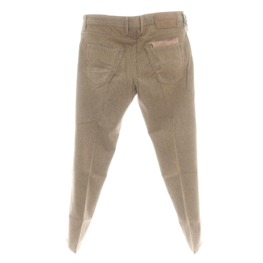 【新品】ヤコブコーエン JACOB COHEN SCOTT ストレッチ コーデュロイパンツ アッシュブラウン【 34 】【 状態ランクN 】【 メンズ 】