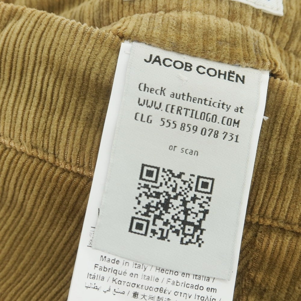 【新品アウトレット】ヤコブコーエン JACOB COHEN ADAM ストレッチ コーデュロイパンツ ブラウン【 サイズ表記なし(XL位) 】【 状態ランクN- 】【 メンズ 】