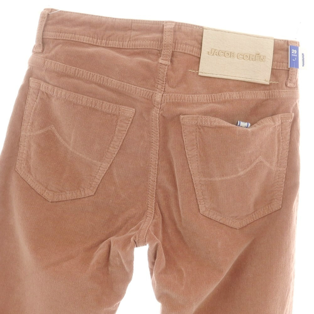 【新品】ヤコブコーエン JACOB COHEN BARD ストレッチ コーデュロイパンツ ダスティピンク【 29 】【 状態ランクN 】【 メンズ 】