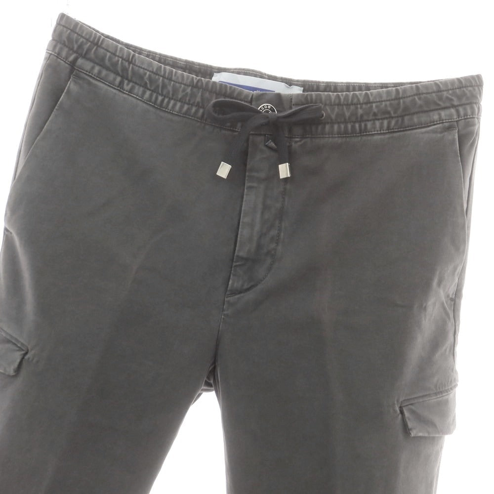 【新品アウトレット】ヤコブコーエン JACOB COHEN STEVE ストレッチコットンレーヨン イージーパンツ グレー【 34 】【 状態ランクN- 】【 メンズ 】