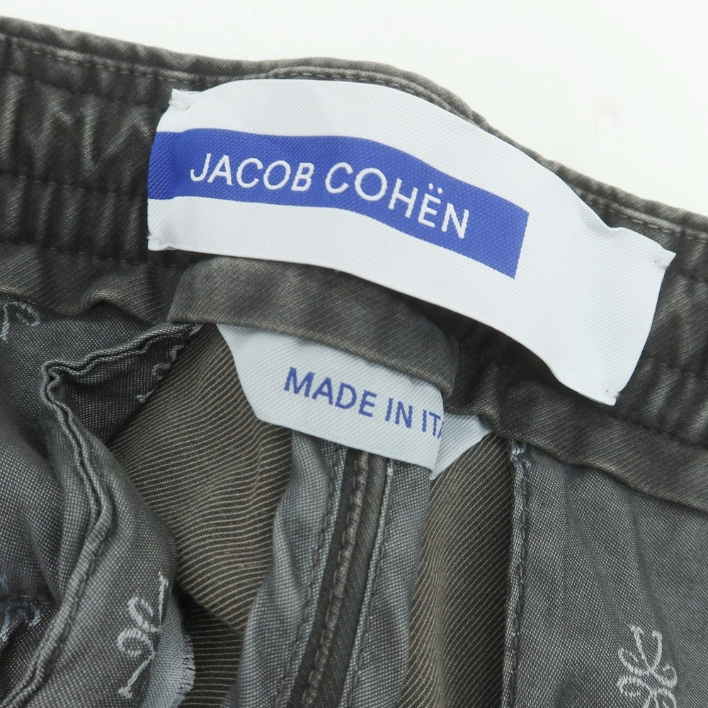 【新品アウトレット】ヤコブコーエン JACOB COHEN STEVE ストレッチコットンレーヨン イージーパンツ グレー【 34 】【 状態ランクN- 】【 メンズ 】