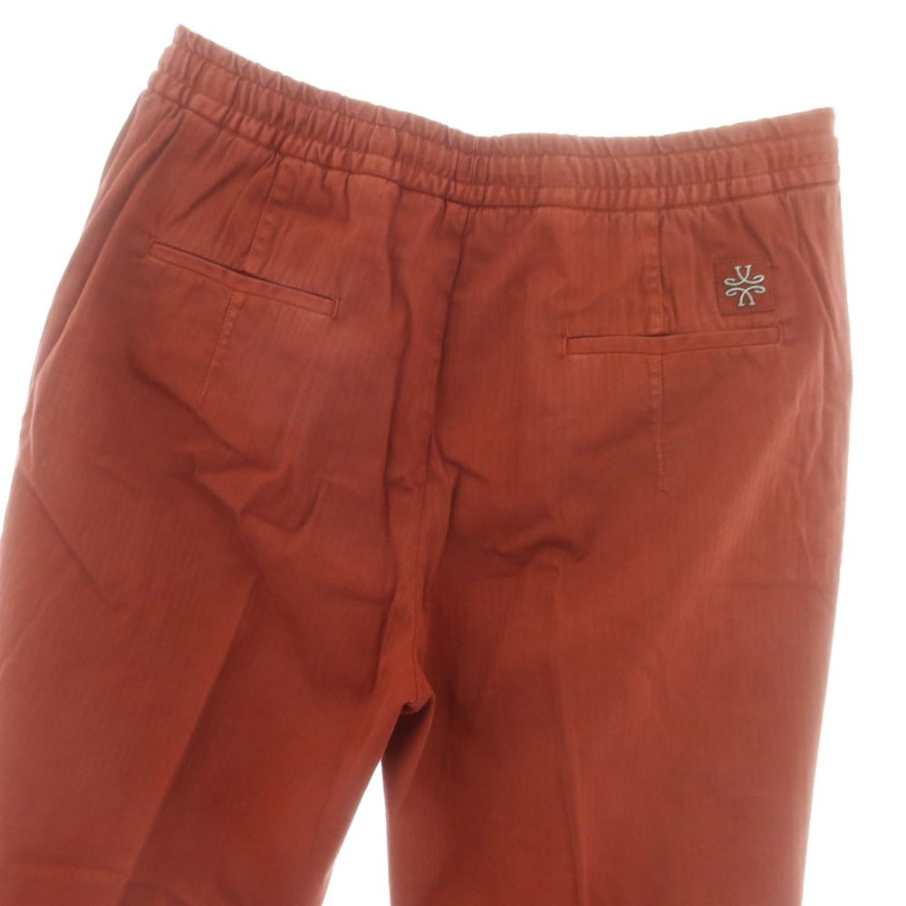 【新品】ヤコブコーエン JACOB COHEN DANIEL ストレッチコットン イージーパンツ レッド【 L 】【 状態ランクN 】【 メンズ 】