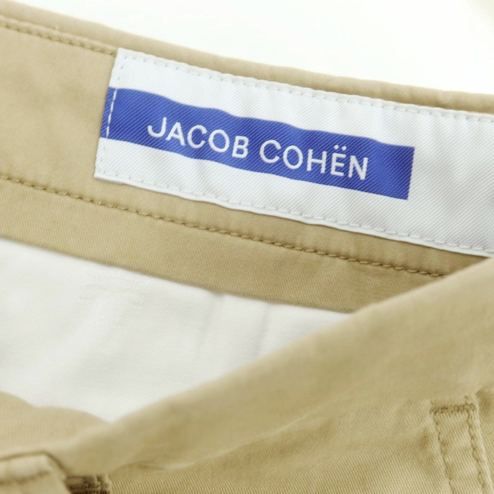 【新品】ヤコブコーエン JACOB COHEN RYAN ストレッチコットン カーゴパンツ ベージュ【 34 】【 状態ランクN 】【 メンズ 】
