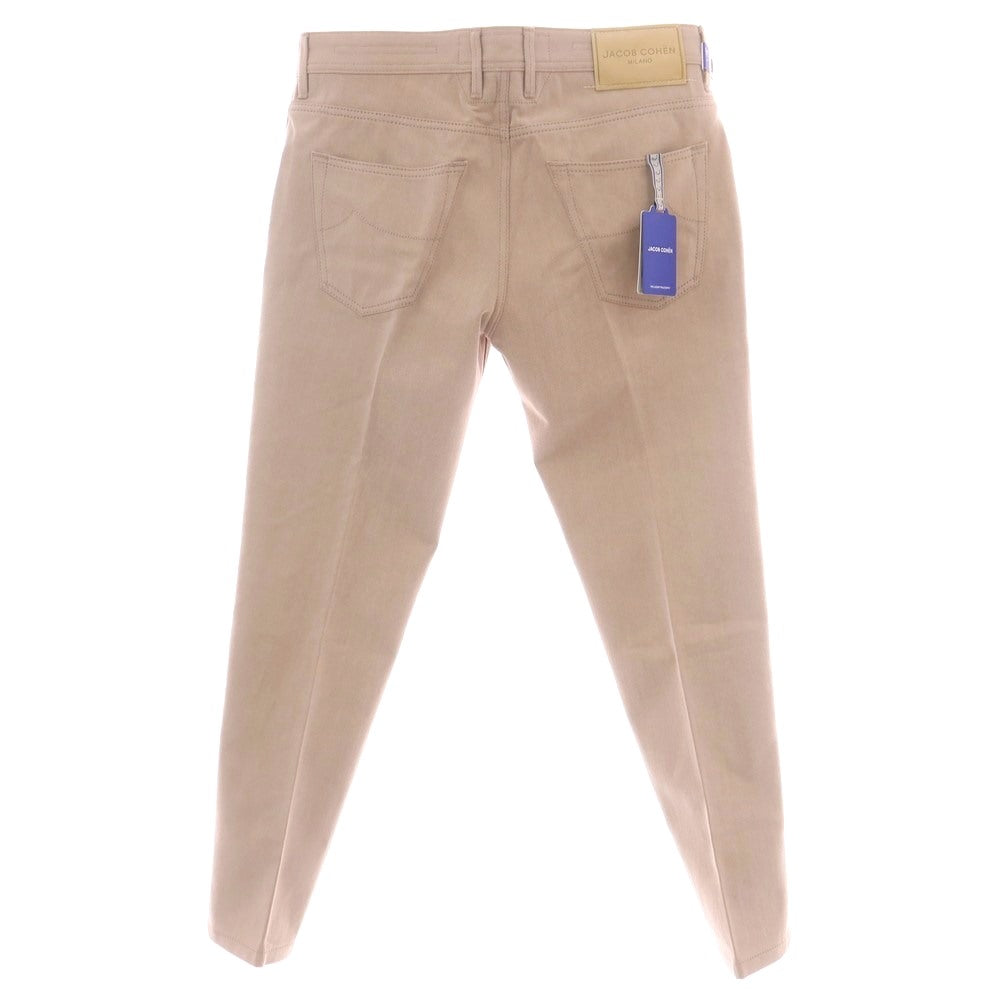 【新品】ヤコブコーエン JACOB COHEN SCOTT コットン デニムパンツ ピンクベージュ【 34 】【 状態ランクN 】【 メンズ 】