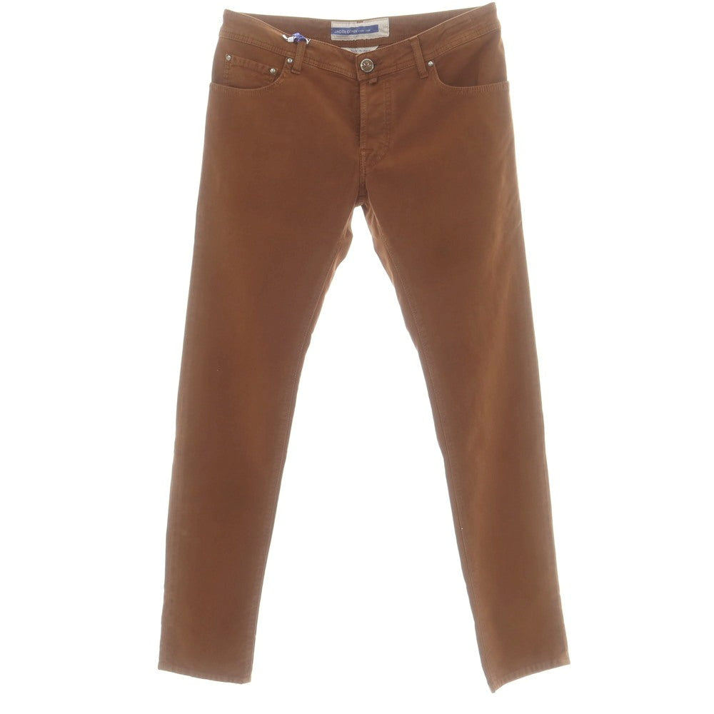 【新品】ヤコブコーエン JACOB COHEN NICK SLIM ストレッチコットン 5ポケットパンツ ブラウン【 34 】【 状態ランクN 】【 メンズ 】