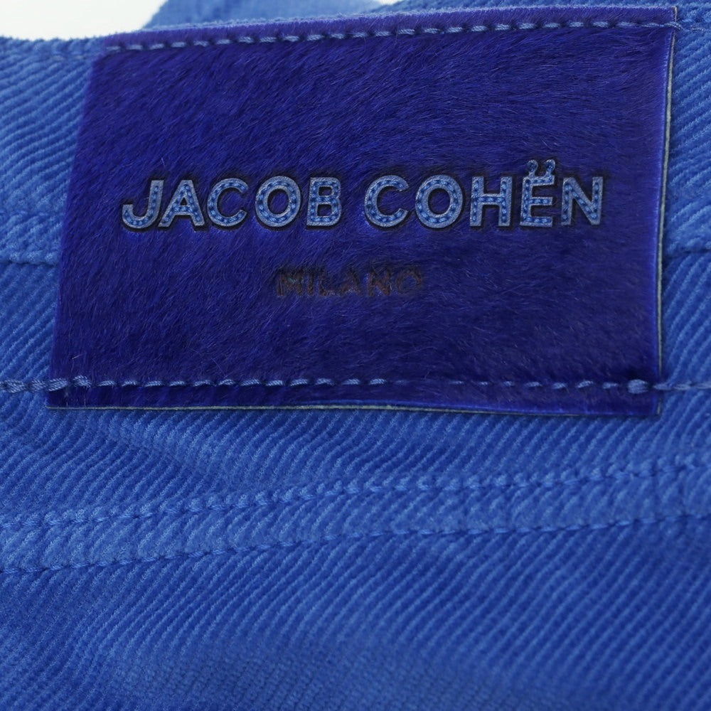 【新品】ヤコブコーエン JACOB COHEN SCOTT ストレッチコットン コーデュロイパンツ ブルー【 34 】【 状態ランクN 】【 メンズ 】