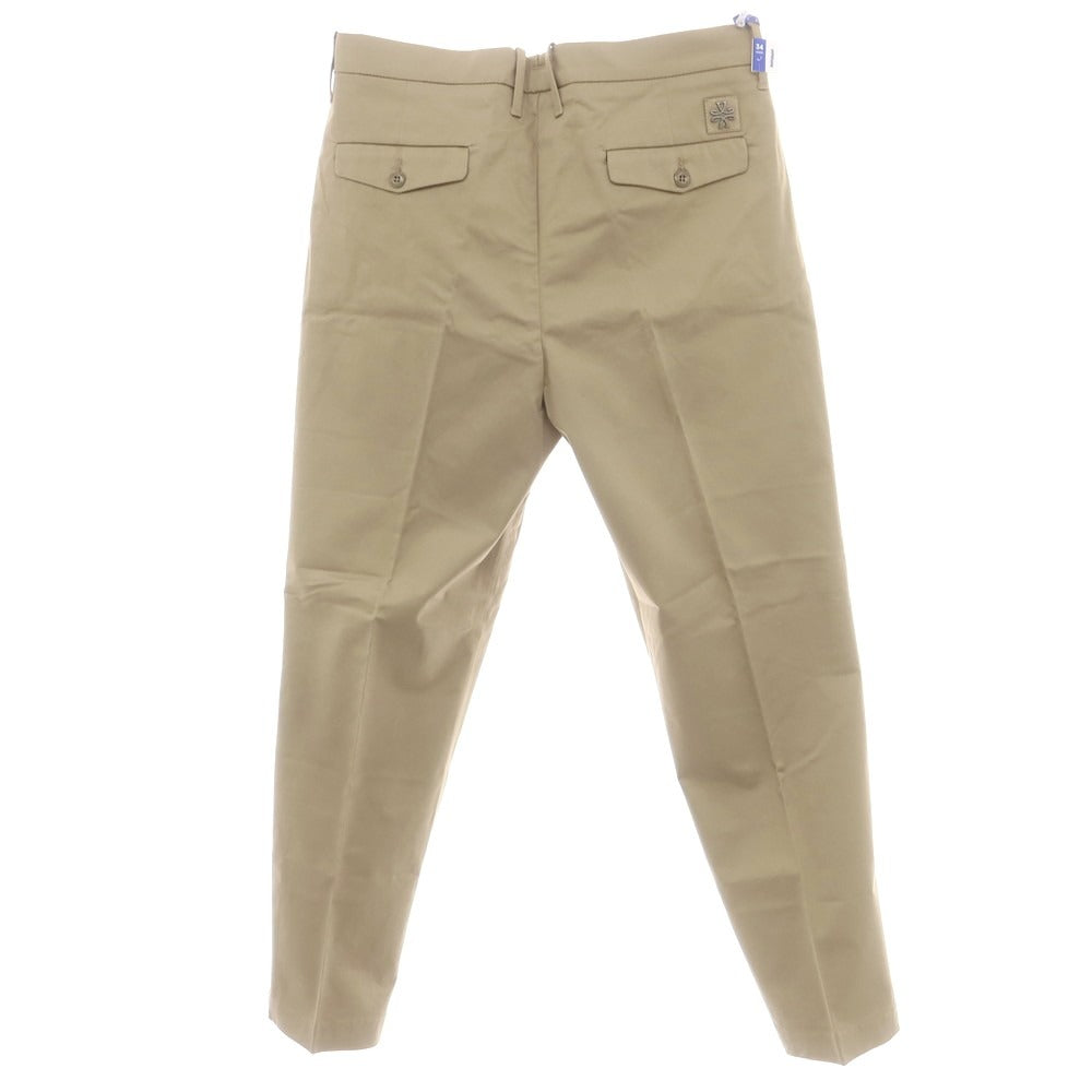 【新品】ヤコブコーエン JACOB COHEN HAROLD ストレッチコットン カジュアルスラックスパンツ ダークカーキベージュ【 34 】【 状態ランクN 】【 メンズ 】