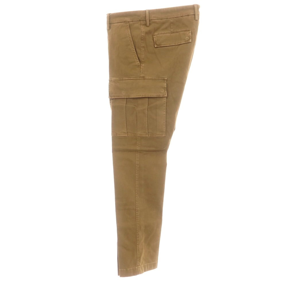 【新品】ヤコブコーエン JACOB COHEN RYAN ストレッチコットンリヨセル カーゴパンツ オーカー【 34 】【 状態ランクN 】【 メンズ 】