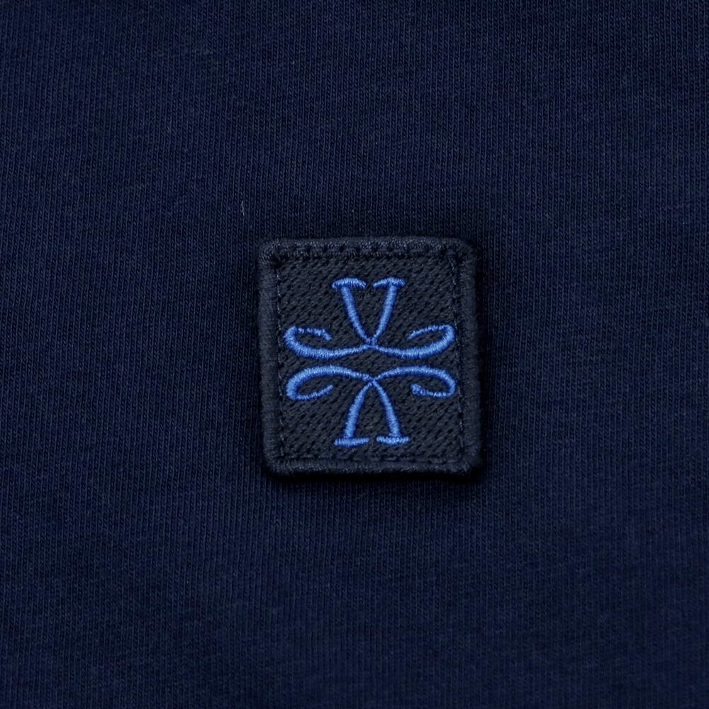 【新品】ヤコブコーエン JACOB COHEN コットン クルーネック 半袖Tシャツ ネイビー【 L 】【 状態ランクN 】【 メンズ 】