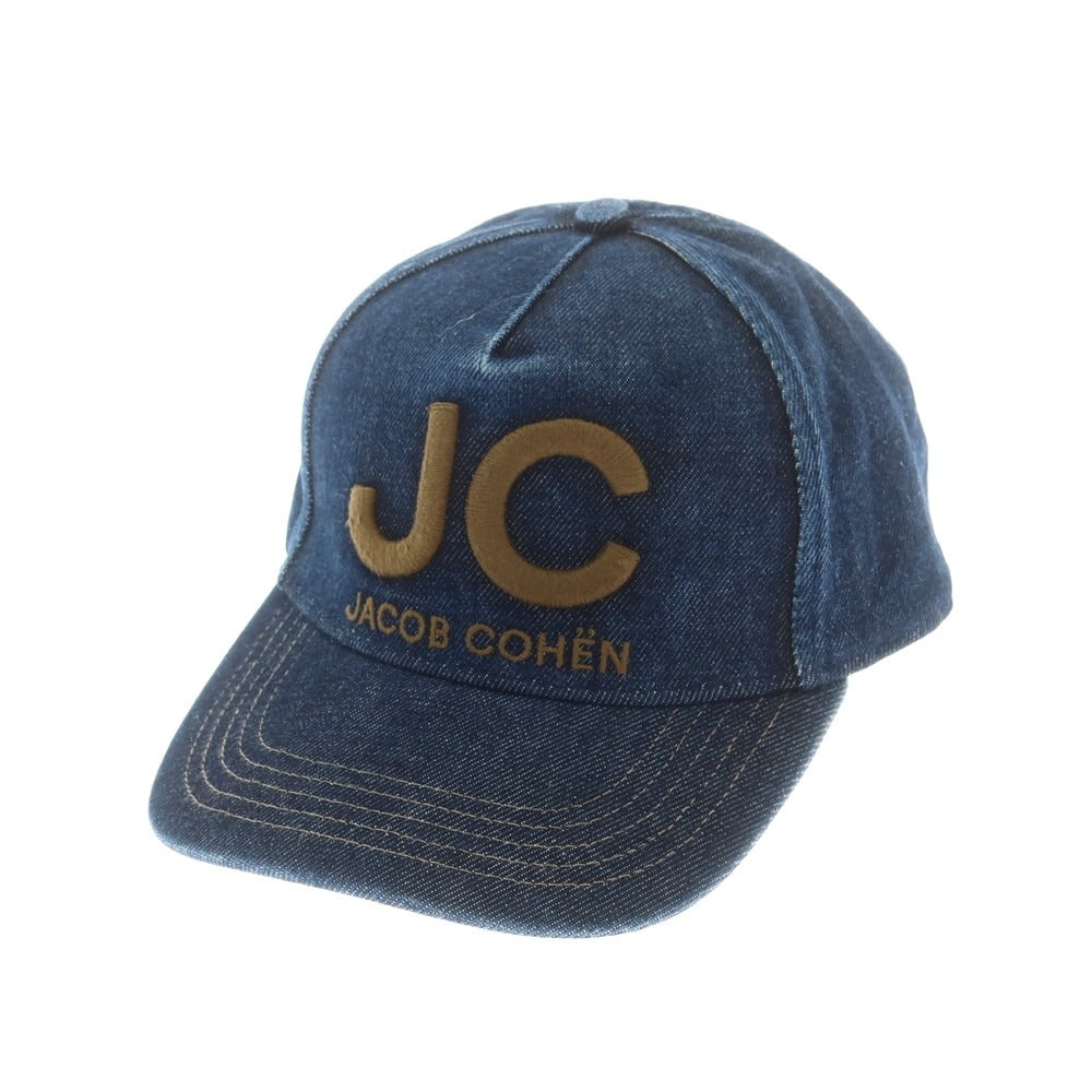 【新品アウトレット】ヤコブコーエン JACOB COHEN デニム キャップ 帽子 ネイビー【 M 】【 状態ランクN- 】【 メンズ 】