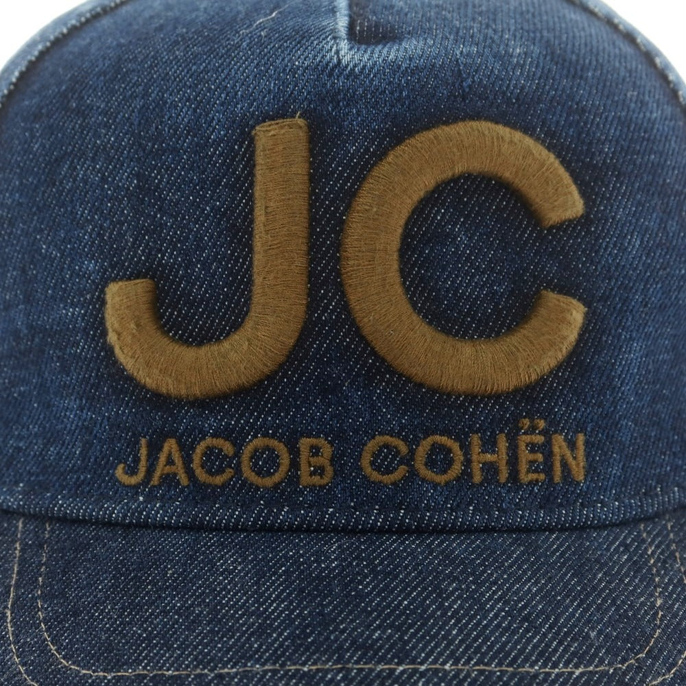 【新品アウトレット】ヤコブコーエン JACOB COHEN デニム キャップ 帽子 ネイビー【 M 】【 状態ランクN- 】【 メンズ 】