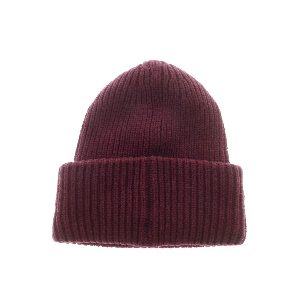 【新品】ヤコブコーエン JACOB COHEN ローゲージウール ニットキャップ 帽子 バーガンディ【 L 】【 状態ランクN 】【 メンズ 】