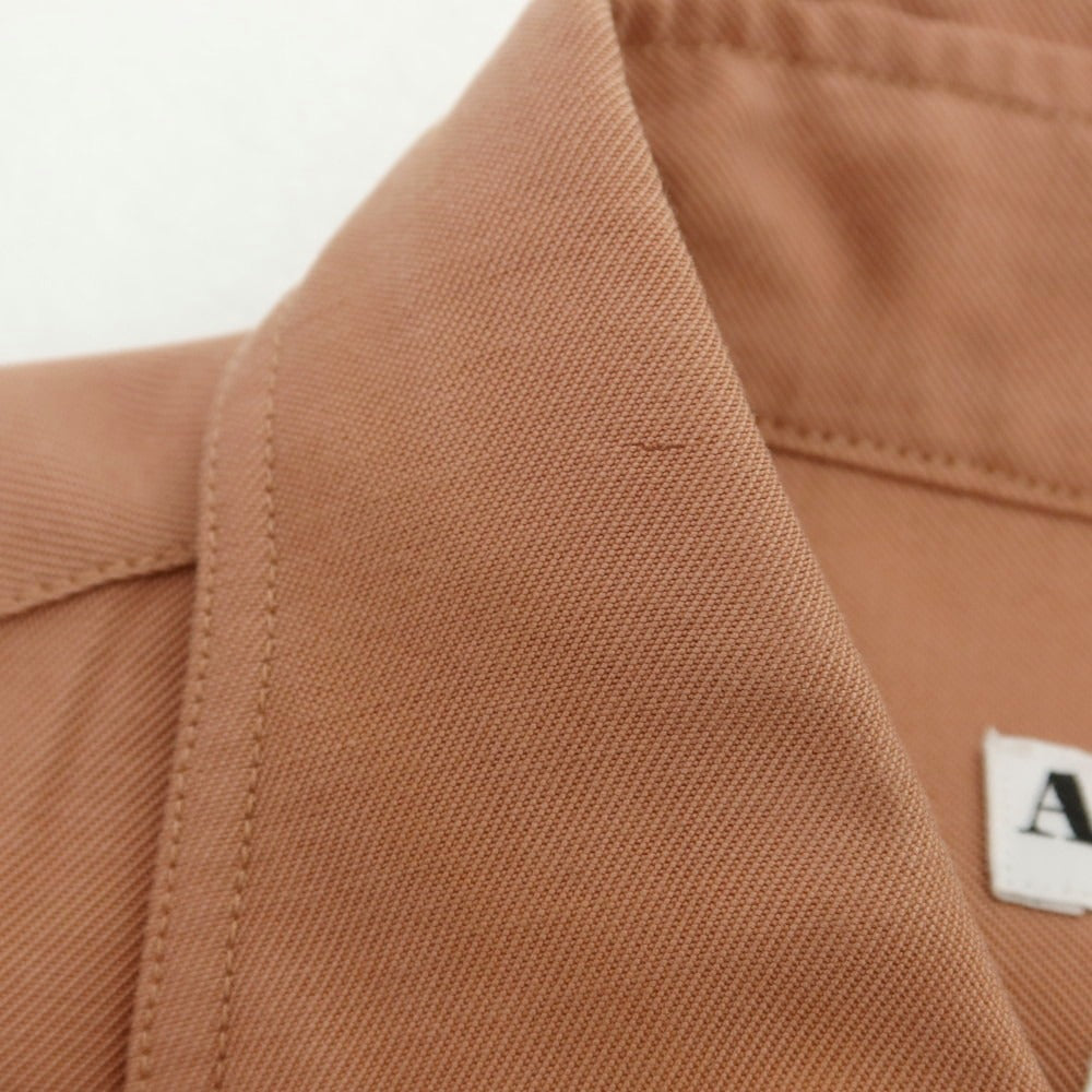 【新品アウトレット】ドッピアアー DOPPIAA ラミー ワークシャツ ライトオレンジ【 39 】【 状態ランクN- 】【 メンズ 】