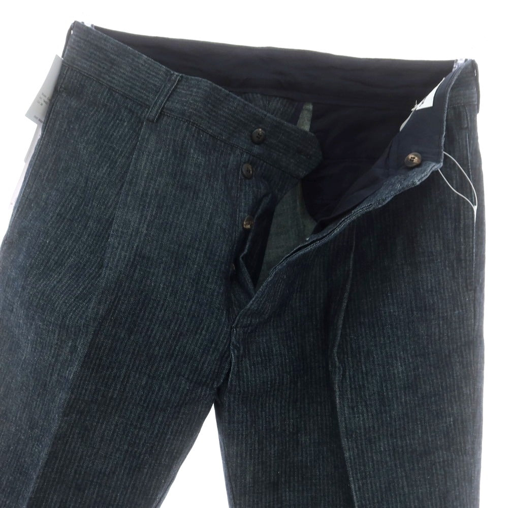 【新品アウトレット】ドッピアアー DOPPIAA コットン カジュアルスラックスパンツ ネイビー【 48 】【 状態ランクN- 】【 メンズ 】