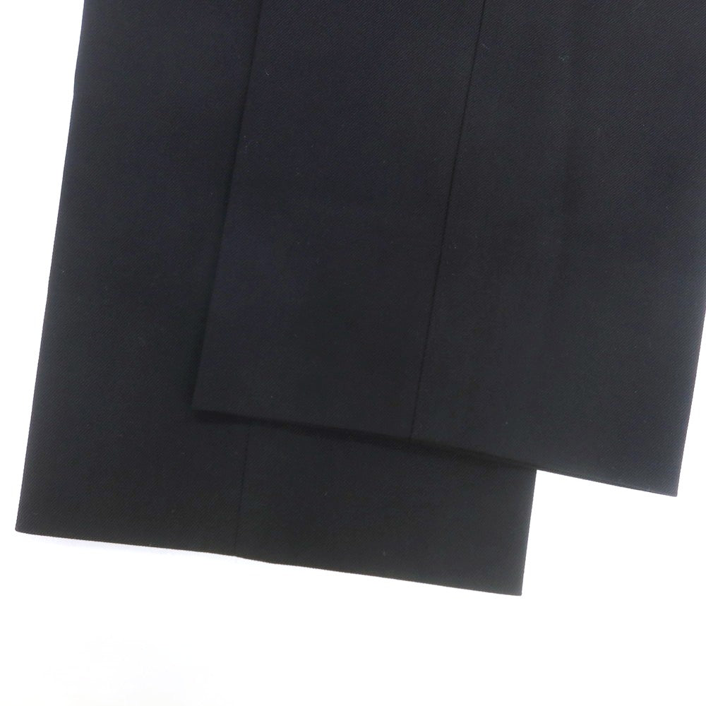 【中古】ピーティートリノ PT TORINO TECHNO WASHABLE WOOL ストレッチ ポリエステルウール ドレススラックスパンツ ブラック【 44 】【 状態ランクC 】【 メンズ 】