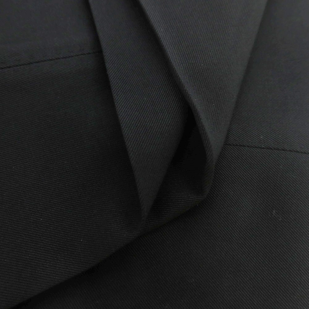 【中古】ピーティートリノ PT TORINO TECHNO WASHABLE WOOL ストレッチ ポリエステルウール ドレススラックスパンツ ブラック【 44 】【 状態ランクC 】【 メンズ 】