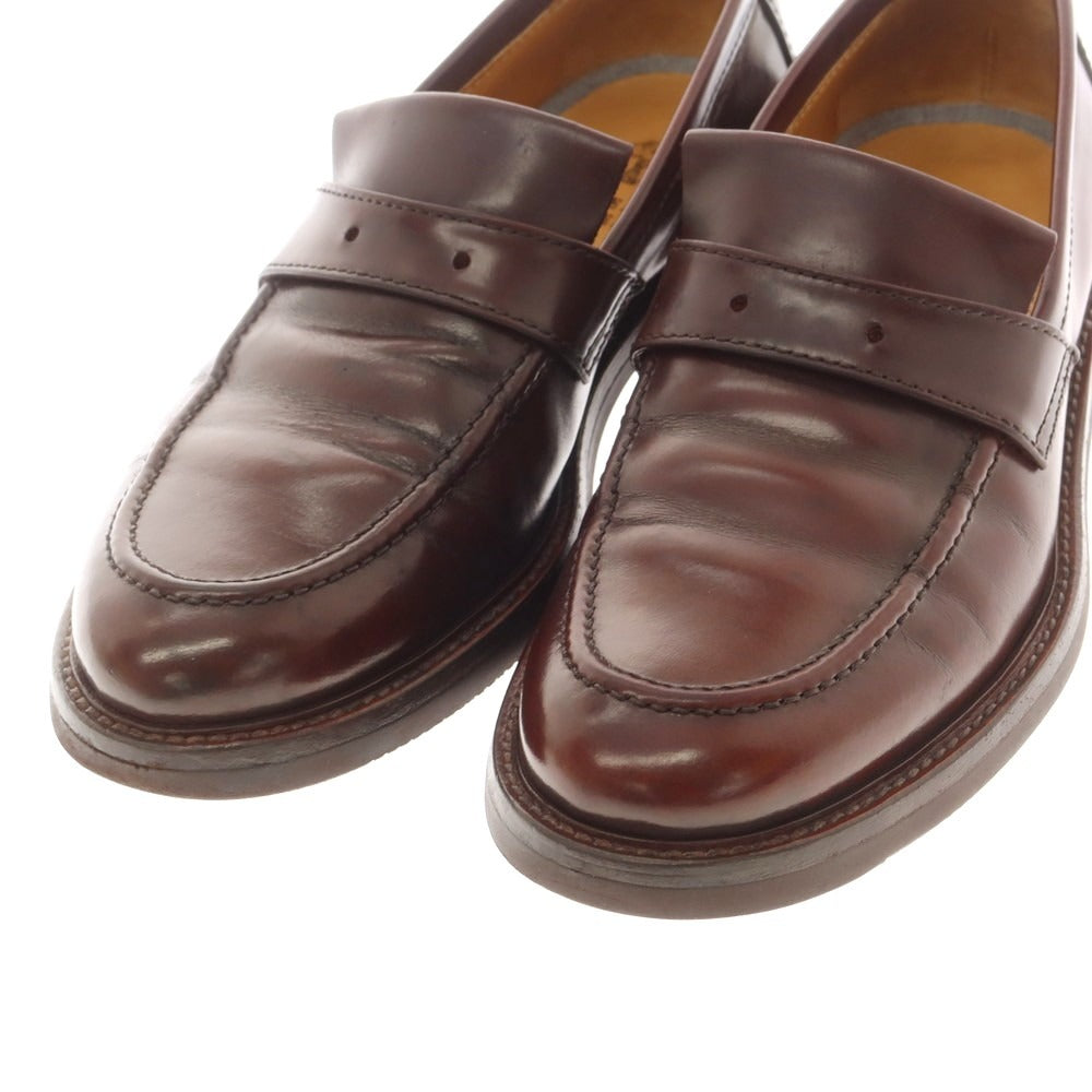 【中古】ブルネロクチネリ Brunello Cucinelli レザー ローファー ブラウン【 40 】【 状態ランクC 】【 メンズ 】