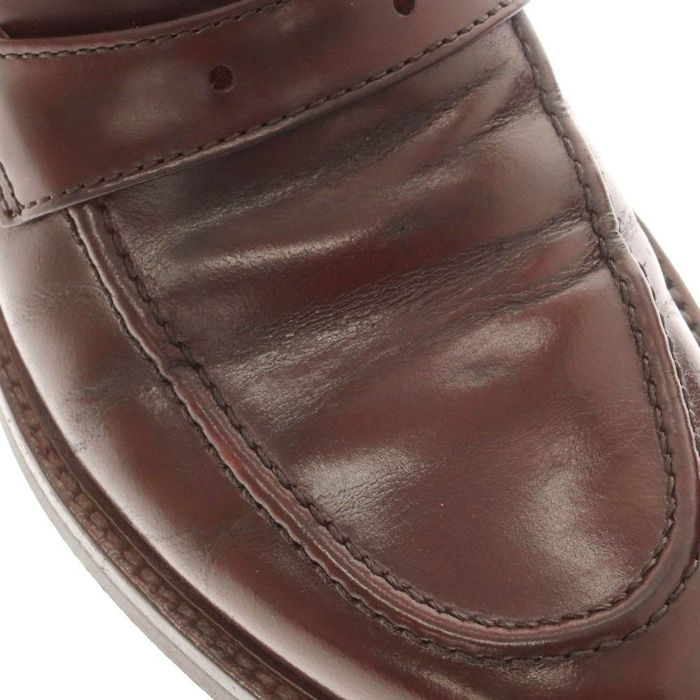 【中古】ブルネロクチネリ Brunello Cucinelli レザー ローファー ブラウン【 40 】【 状態ランクC 】【 メンズ 】