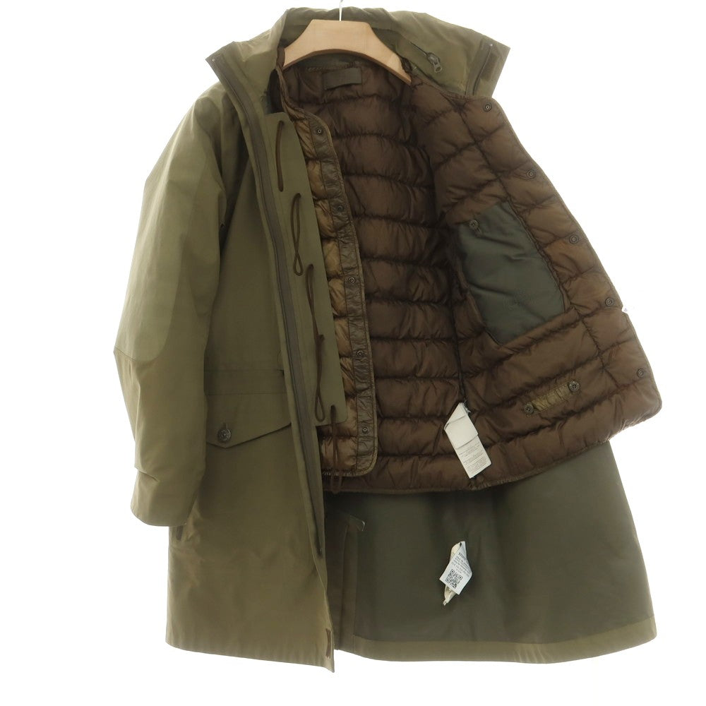 【中古】ストーンアイランド STONE ISLAND ポリエステル ダウンライナー付き ミリタリーコート オリーブグリーン【 S 】【 状態ランクC 】【 メンズ 】