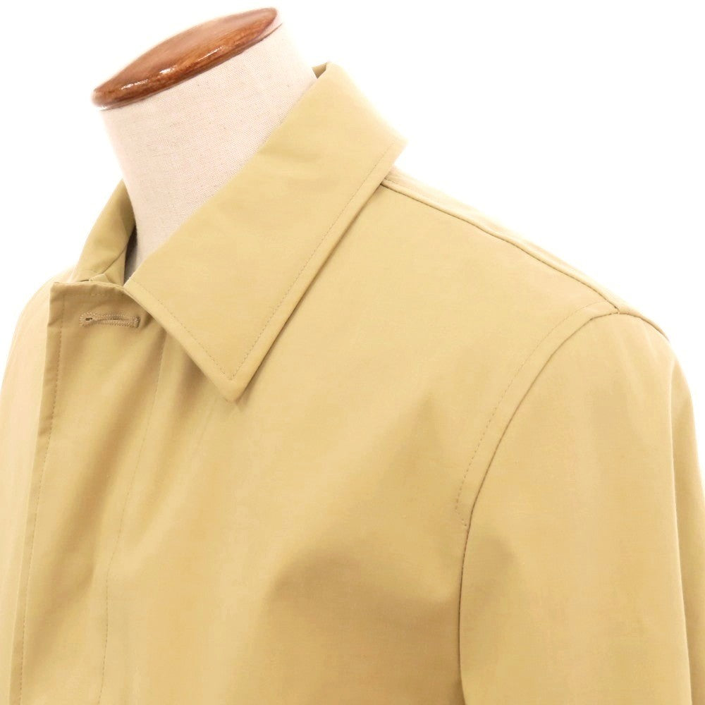 【中古】シーラップ Sealup ボンディング加工 コットン ステンカラーコート ベージュ【 48 】【 状態ランクC 】【 メンズ 】