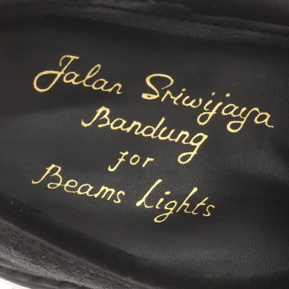【中古】ジャランスリウァヤ JALAN SRIWIJAYA BEAMS LIGHTS別注 スエード チロリアンシューズ ブラック【 8 】【 状態ランクA 】【 メンズ 】