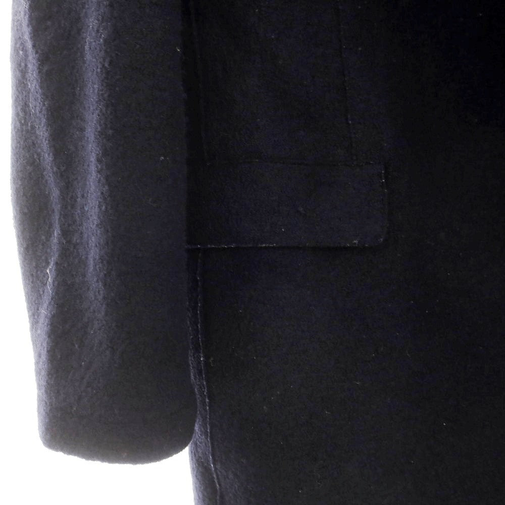 【中古】サルトリア フェスタ SARTORIA FESTA ウール チェスターフィールドコート ダークネイビー【 46 】【 状態ランクC 】【 メンズ 】