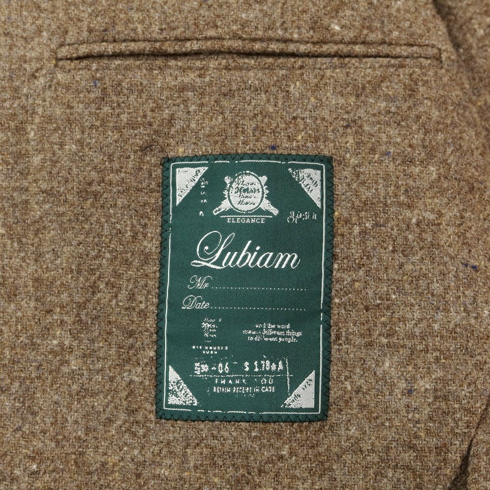 【中古】ルビアム LUBIAM ウール テーラードジャケット ブラウン系【 46 】【 状態ランクB 】【 メンズ 】