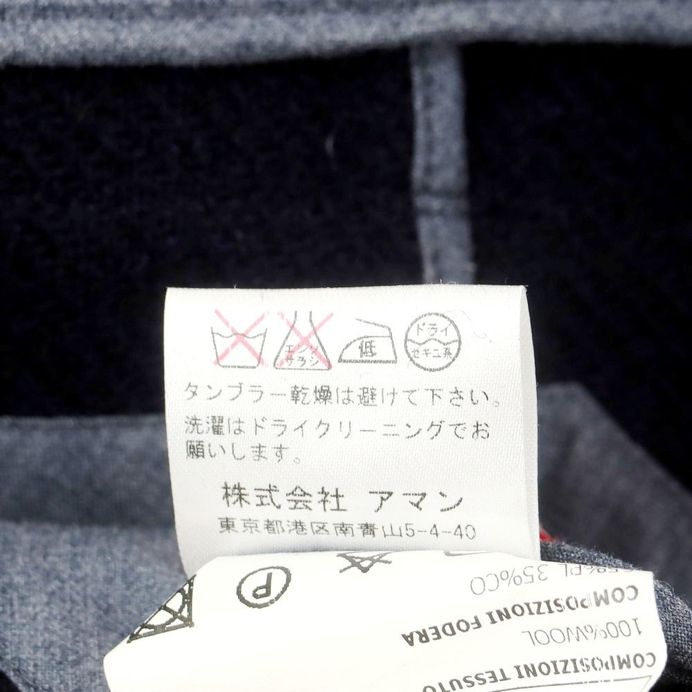 【中古】アルテア Altea ハリスツイードウール テーラードジャケット ダークネイビー【 46 】【 状態ランクC 】【 メンズ 】