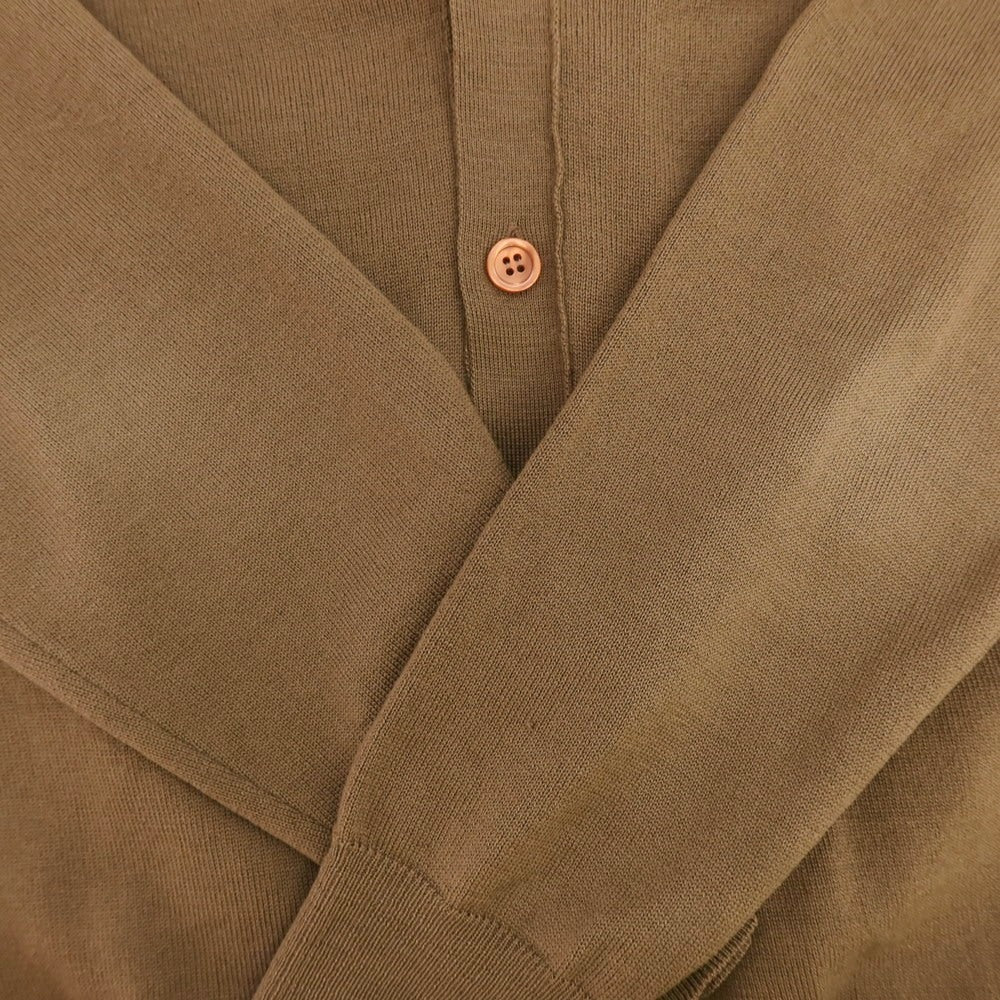 【中古】アレッサンドロルッピ Alessandro Luppi ハイゲージ ウール カーディガン ブラウン【 S 】【 状態ランクC 】【 メンズ 】