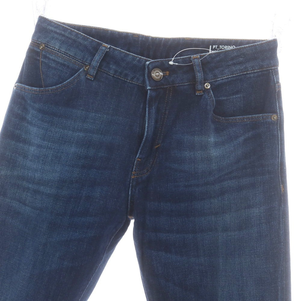 【中古】ピーティートリノ デニム PT TORINO DENIM SOUL ストレッチコットン ジーンズ デニムパンツ ネイビー【 31 】【 状態ランクC 】【 メンズ 】
