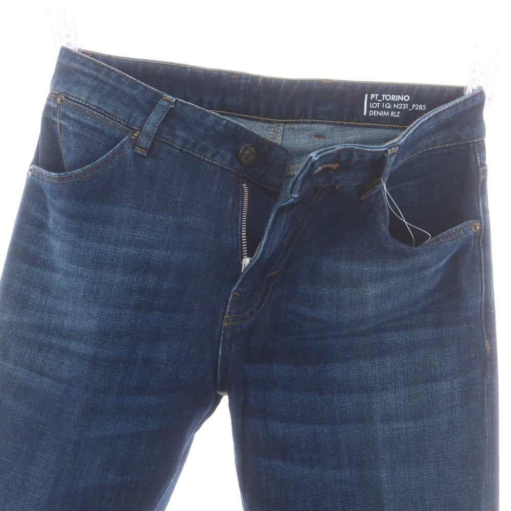 【中古】ピーティートリノ デニム PT TORINO DENIM SOUL ストレッチコットン ジーンズ デニムパンツ ネイビー【 31 】【 状態ランクC 】【 メンズ 】