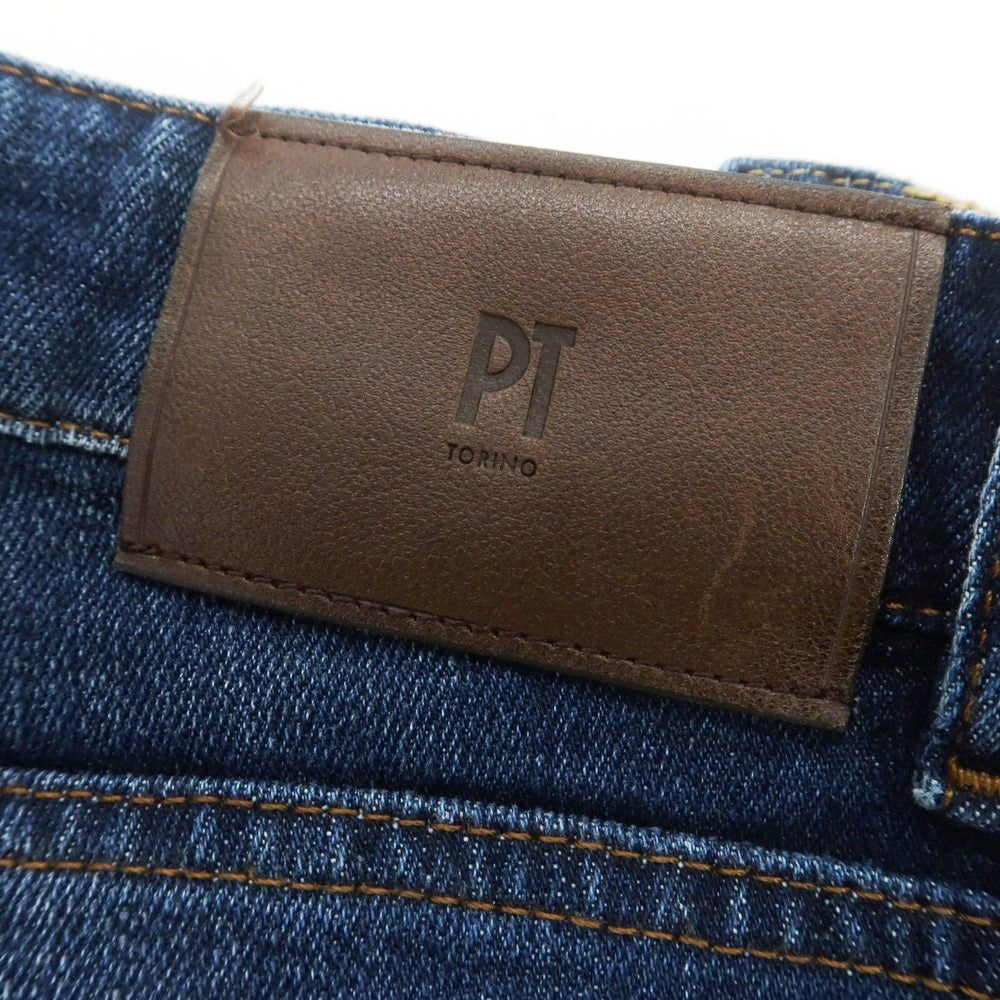 【中古】ピーティートリノ デニム PT TORINO DENIM SOUL ストレッチコットン ジーンズ デニムパンツ ネイビー【 31 】【 状態ランクC 】【 メンズ 】