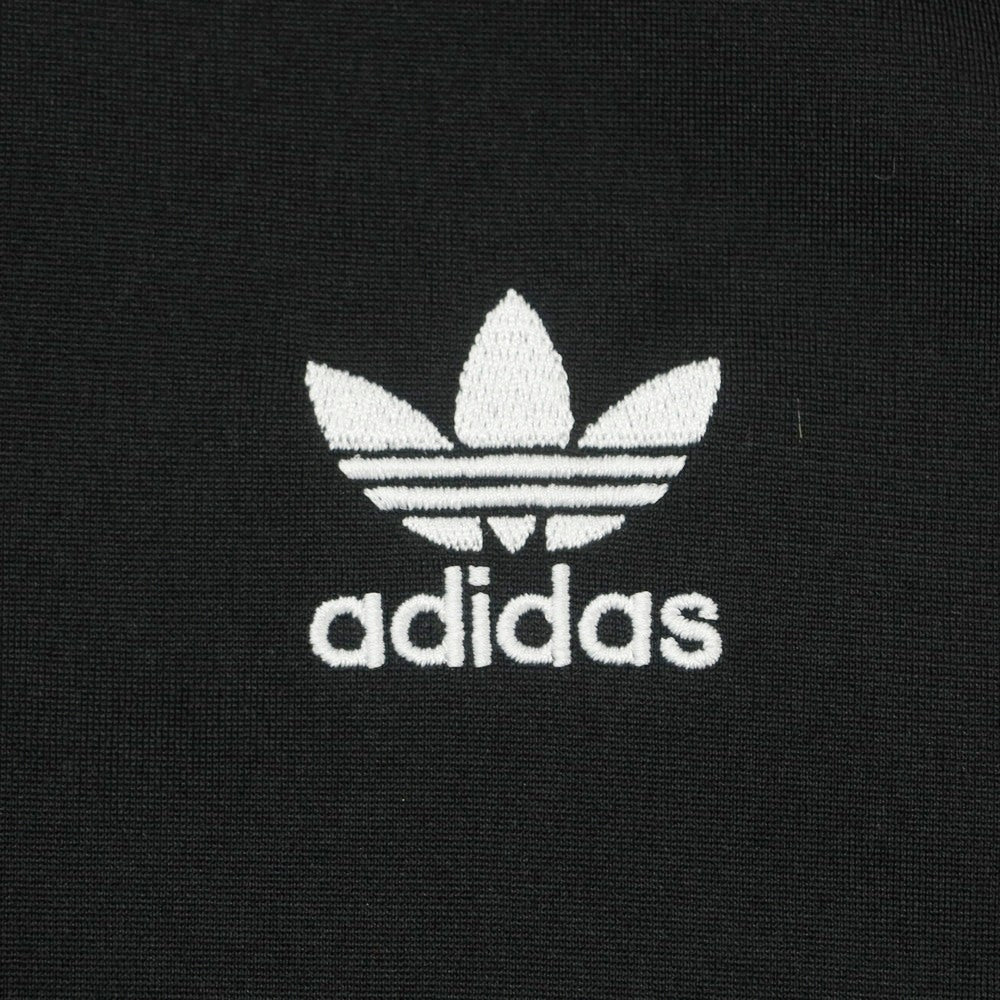 【中古】アディダス adidas ポリエステル トラックジャケット ジャージ ブラック【 J XL 】【 状態ランクB 】【 メンズ 】