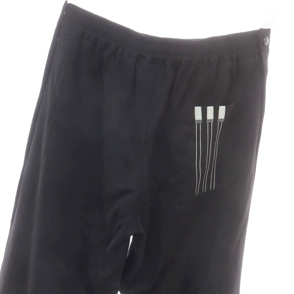 【中古】アディダス adidas × Alexander Wang ストレッチポリエステル サイドスナップボタン トラックパンツ ブラック【 JPN O 】【 状態ランクC 】【 メンズ 】
