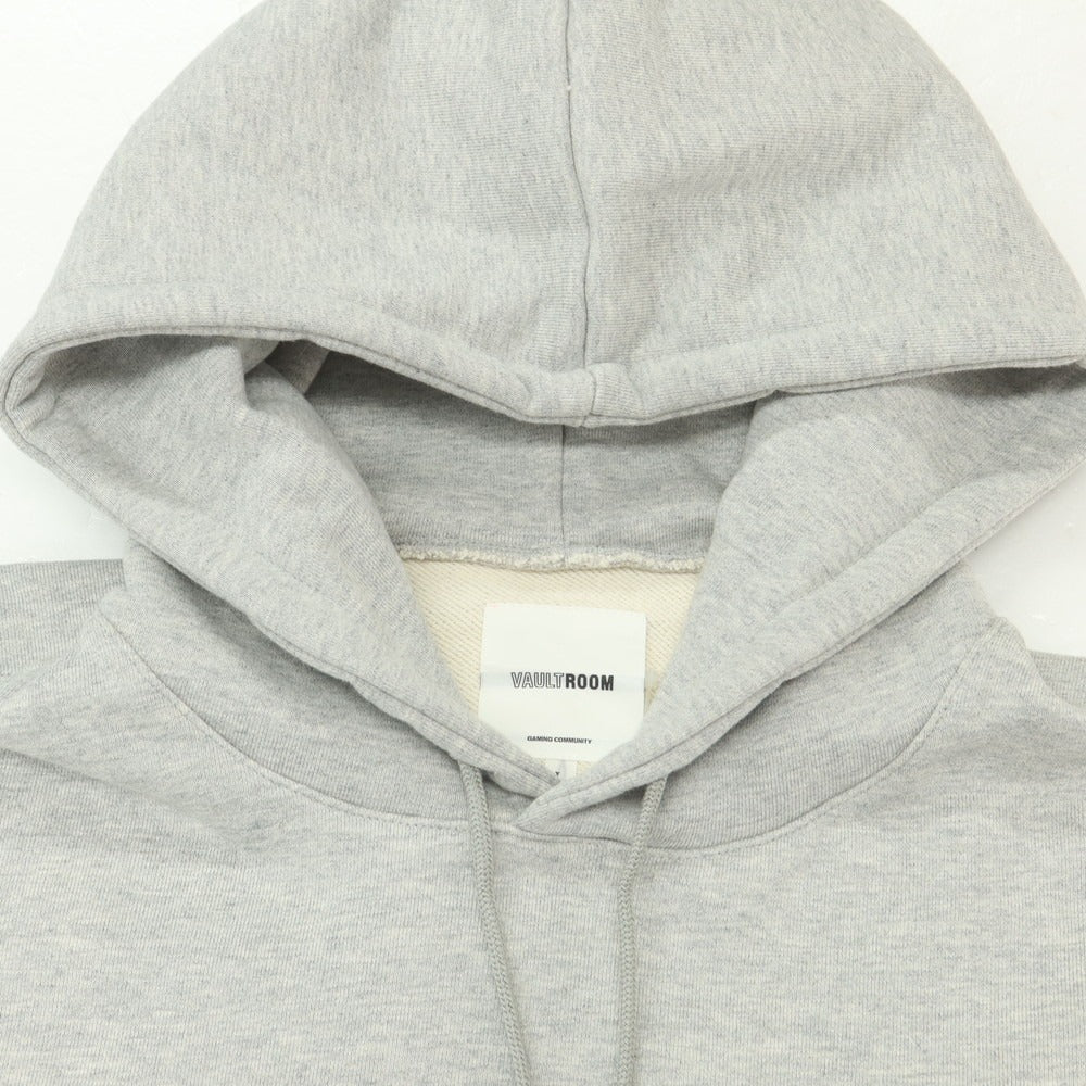 【中古】【未使用】ボルトルーム vaultroom × 攻殻機動隊S.A.C. コットン プルオーバー パーカー グレー【 L 】【 状態ランクS 】【 ユニセックス 】