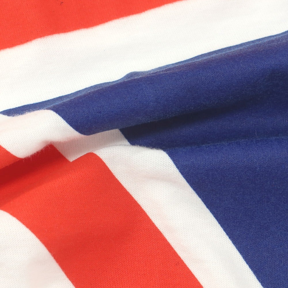 【中古】クロムハーツ CHROME HEARTS コットン クルーネック 半袖Tシャツ ホワイトxレッド【 XS 】【 状態ランクB 】【 メンズ 】