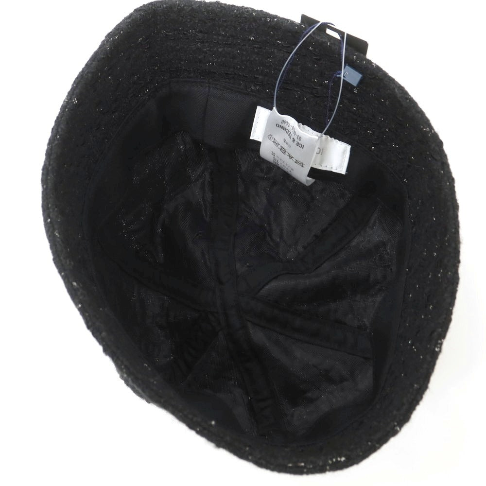 【中古】【未使用】アイスアンドテクノ ICE&TECHNO ウールアクリル ハット ブラック【 M 】【 状態ランクS 】【 ユニセックス 】