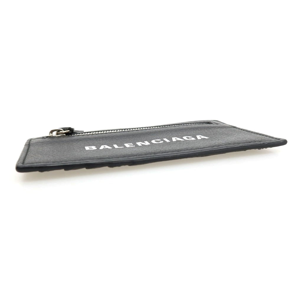 【中古】バレンシアガ BALENCIAGA レザー カードケース ブラック【 状態ランクB 】【 ユニセックス 】