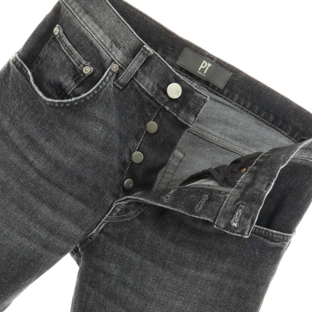 【中古】ピーティートリノ デニム PT TORINO DENIM BREAKBEAT ストレッチコットン ジーンズ デニムパンツ グレーブラック【 28 】【 状態ランクB 】【 メンズ 】