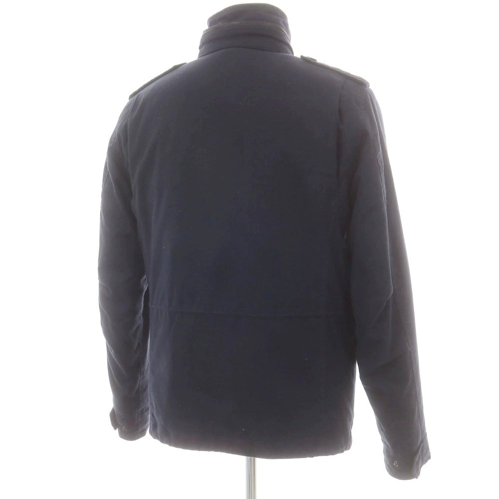 【中古】アスペジ ASPESI コットンナイロン M-65 中綿 ミリタリージャケット ネイビー【 M 】【 状態ランクC 】【 メンズ 】