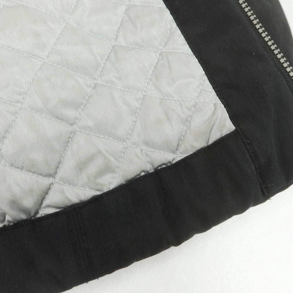 【中古】ピューテリー PEUTEREY ウールコットン 中綿ブルゾン ブラック【 48 】【 状態ランクC 】【 メンズ 】