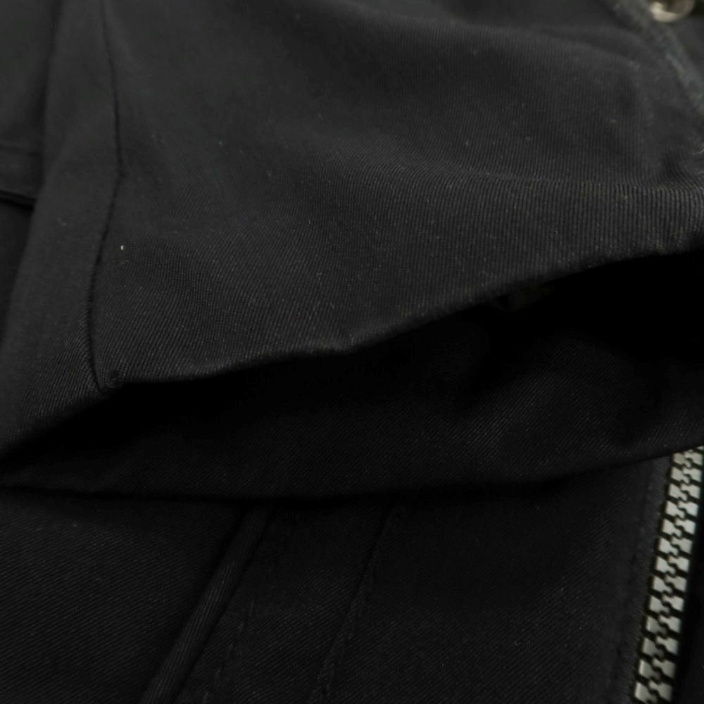 【中古】ピューテリー PEUTEREY ウールコットン 中綿ブルゾン ブラック【 48 】【 状態ランクC 】【 メンズ 】