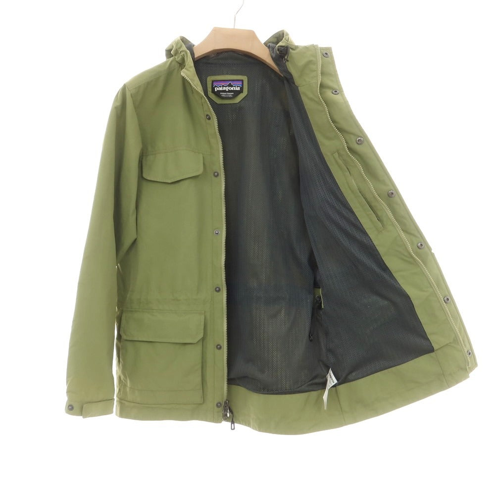 【中古】パタゴニア patagonia ナイロン マウンテンパーカー ライトオリーブグリーン【 S 】【 状態ランクC 】【 メンズ 】