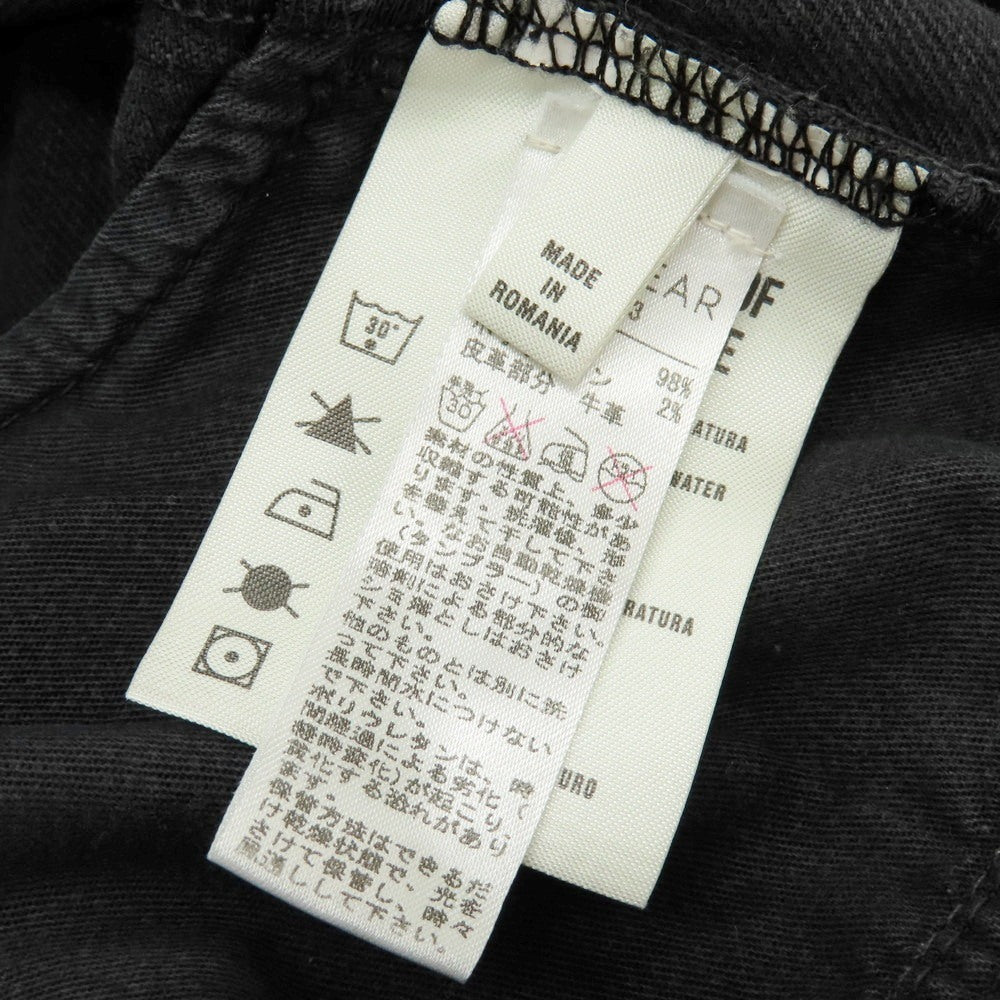 【中古】インコテックス INCOTEX ストレッチコットン デニムパンツ ダークグレー【 31 】【 状態ランクC 】【 メンズ 】