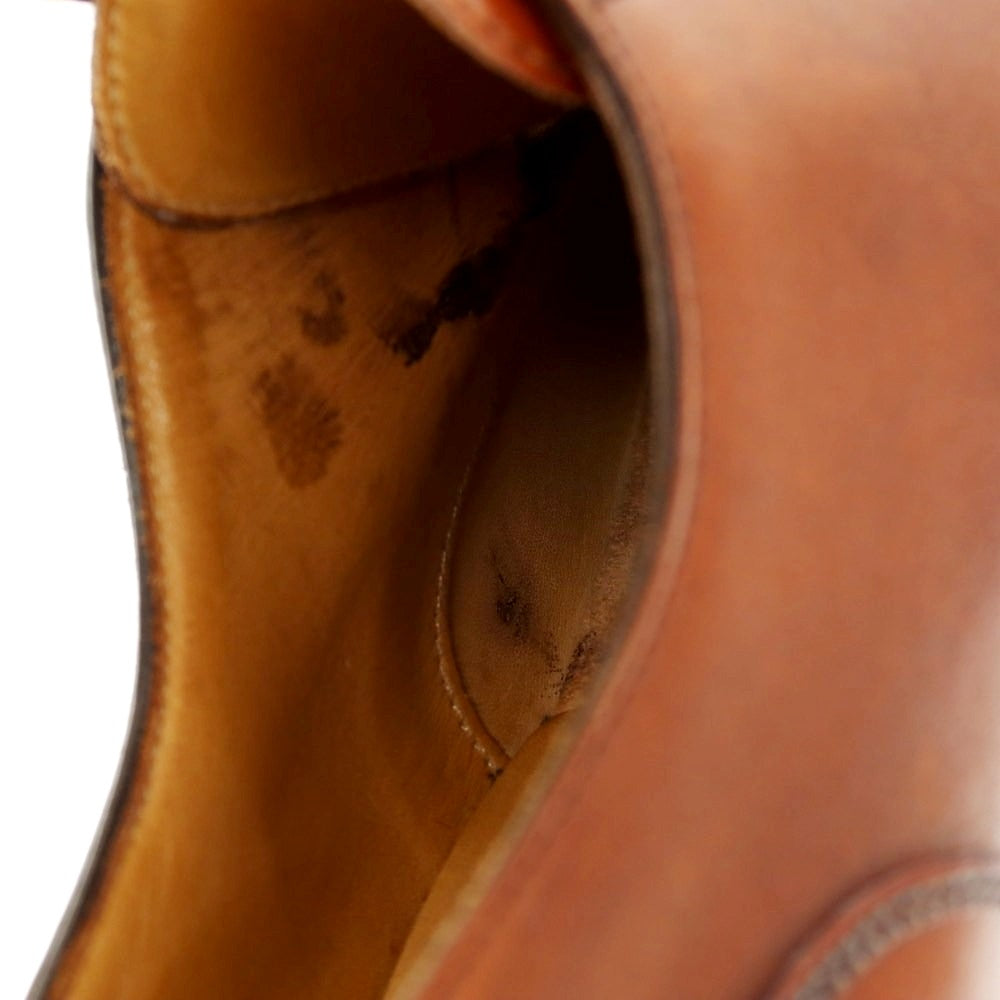 【中古】クロケットアンドジョーンズ CROCKETT&JONES DURHAM Uチップ ドレスシューズ ブラウン【 7 E 】【 状態ランクB 】【 メンズ 】